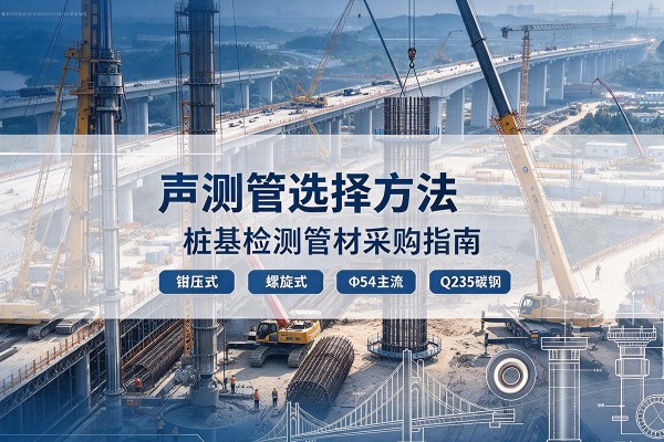 麻阳声测管选型标准