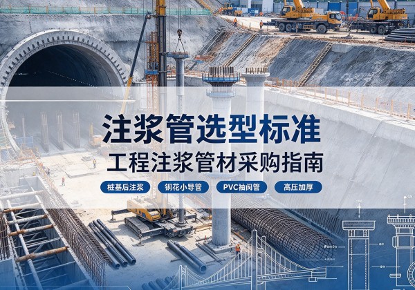 麻阳注浆管选型标准